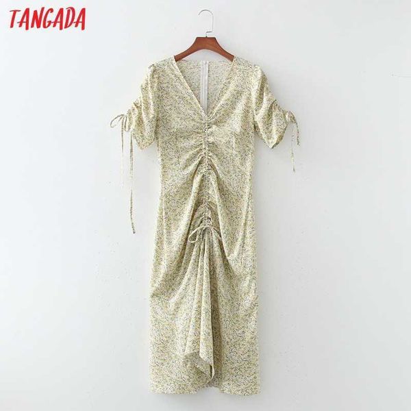 tangada fashion women yellow flowers print pleated pencil dress vintage short sleeve ladies mini dress 1d281 210609, Black;gray
tangada fashion women yellow flowers print pleated pencil dress vintage short sleeve ladies mini dress 1d281 210609, Black;gray