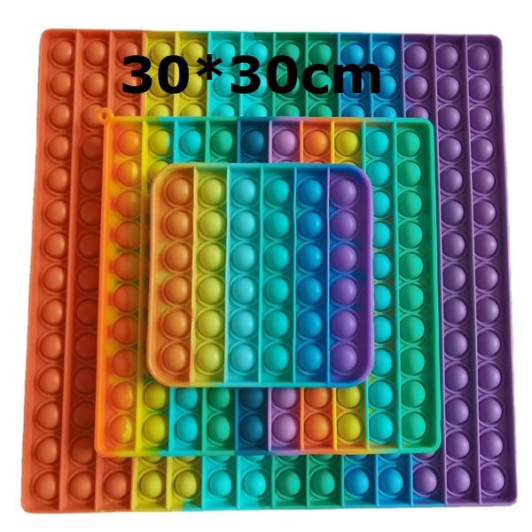 amazing 30cm big size square fidget toys antistress toy push bubble figet sensory board
amazing 30cm big size square fidget toys antistress toy push bubble figet sensory board