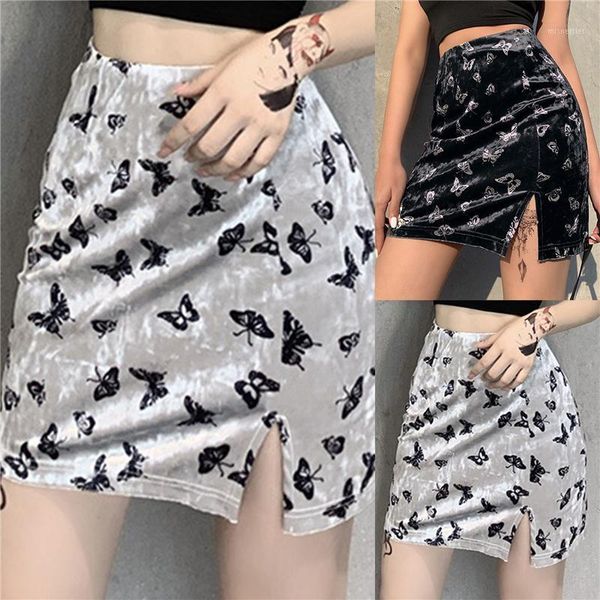 black white vintage velvet skirt butterfly print skirts women streetwear high waist korean mini harajuku split
black white vintage velvet skirt butterfly print skirts women streetwear high waist korean mini harajuku split