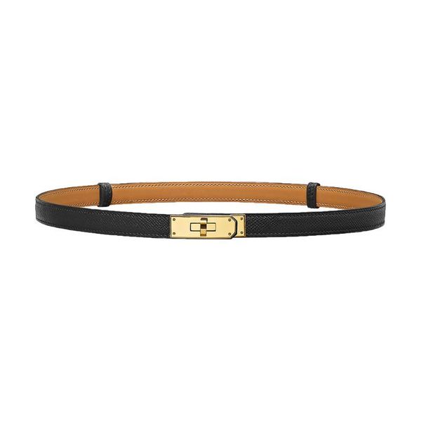 belts luxury kell 18mm women's belt epsom calfskin adjustable design leather buckle gold plated head, Black;brown
belts luxury kell 18mm women's belt epsom calfskin adjustable design leather buckle gold plated head, Black;brown