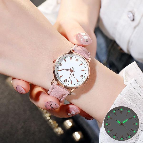 wristwatches fashion women watch simple casual luminous watches leather belt quartz wristwatch female clock gift, Slivery;brown
wristwatches fashion women watch simple casual luminous watches leather belt quartz wristwatch female clock gift, Slivery;brown