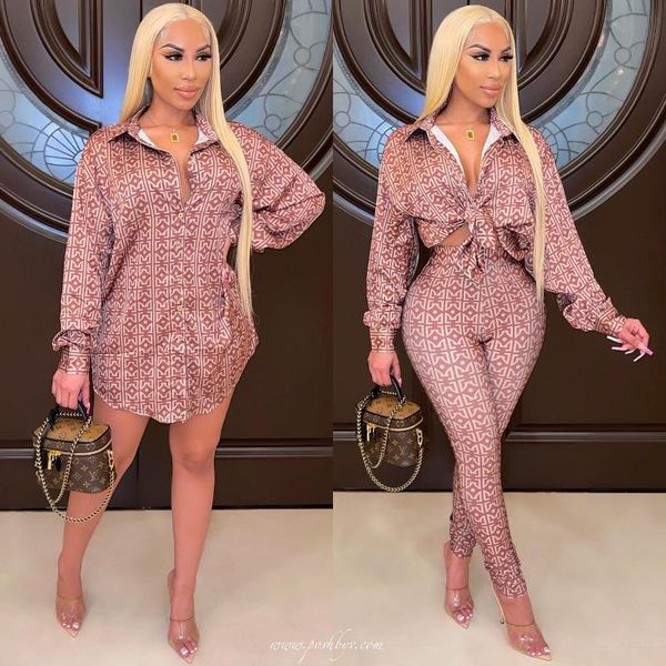 women's two piece pants ladies autumn 2021 elegant long-sleeved shirt dress + trousers casual two-piece brown party blouse can wear a s, White
women's two piece pants ladies autumn 2021 elegant long-sleeved shirt dress + trousers casual two-piece brown party blouse can wear a s, White