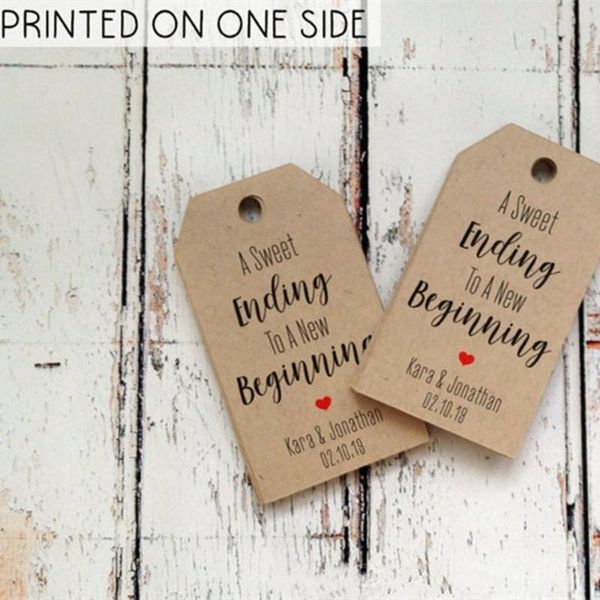 greeting cards a sweet ending to beginning personalized wedding tags favors kraft favor luggage
greeting cards a sweet ending to beginning personalized wedding tags favors kraft favor luggage