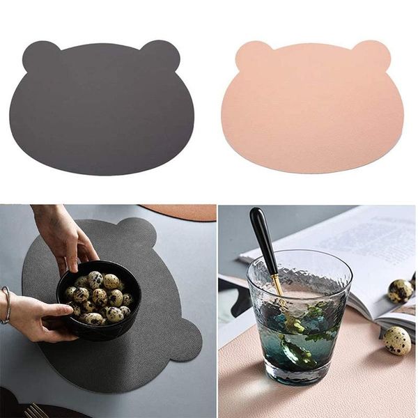mats & pads nordic leather table mat oil-proof simple waterproof and heat-insulating dishes bear ins children's placemat
mats & pads nordic leather table mat oil-proof simple waterproof and heat-insulating dishes bear ins children's placemat
