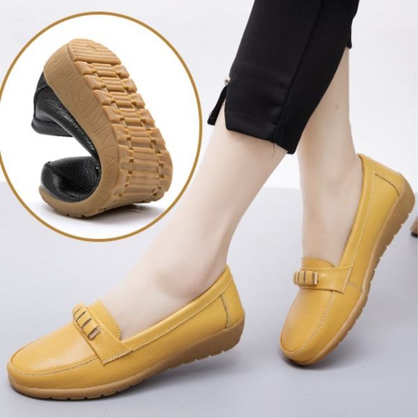 genuine leather with low heels slide into casual flat shoes women's soft moccasins ballerina nurse dw2q, Black
genuine leather with low heels slide into casual flat shoes women's soft moccasins ballerina nurse dw2q, Black