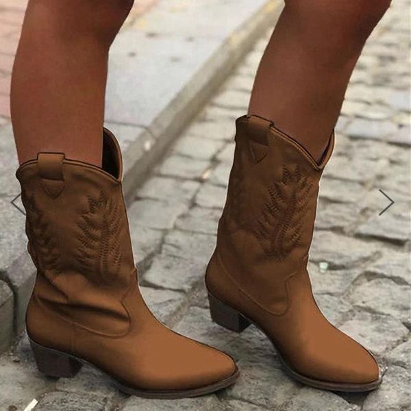boots vintage western cowgirl leather round toe ankle woman low heel embroidery female winter short cowboy knight botas, Black
boots vintage western cowgirl leather round toe ankle woman low heel embroidery female winter short cowboy knight botas, Black