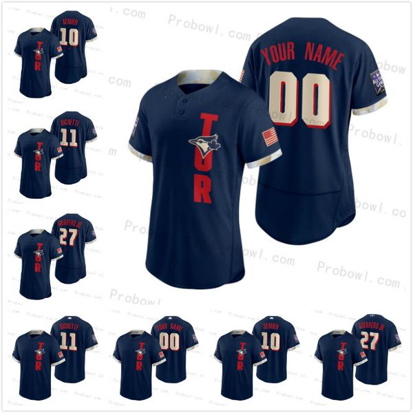2021 all star game blue jays vladimir guerrero jr. jersey cavan biggio hyun-jin ryu yamaguchi randal grichuk drury hernandez george springer, Blue;black
2021 all star game blue jays vladimir guerrero jr. jersey cavan biggio hyun-jin ryu yamaguchi randal grichuk drury hernandez george springer, Blue;black