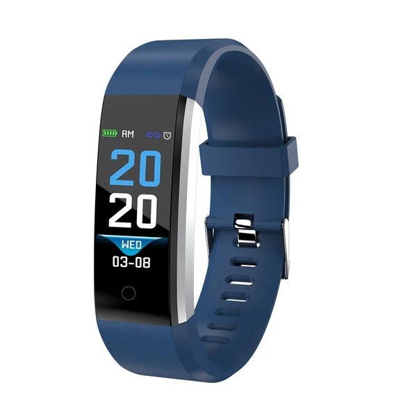 id115 plus 2 blood pressure monitor smart watch visible message remind fitness tracker color ui display wristband - blue, Slivery;black
id115 plus 2 blood pressure monitor smart watch visible message remind fitness tracker color ui display wristband - blue, Slivery;black
