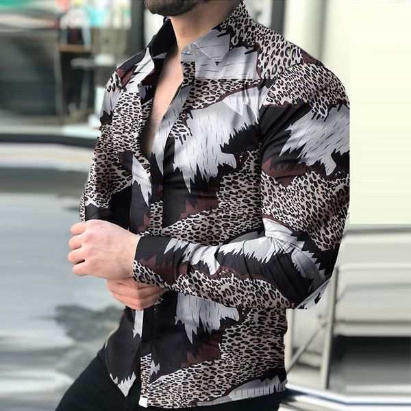 men's casual shirts fashion cool turn-down collar men spring plus size clothing vintage print long sleeve shirt streetwear, White;black
men's casual shirts fashion cool turn-down collar men spring plus size clothing vintage print long sleeve shirt streetwear, White;black