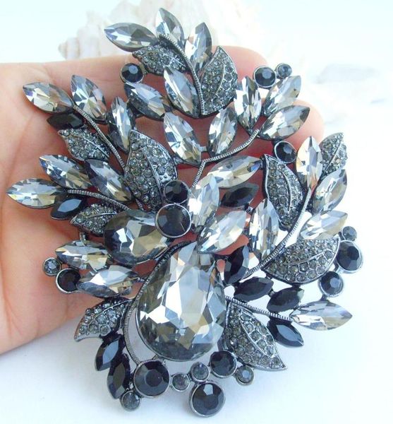 pins, brooches classic 4.33" black gray rhinestone crystal teardrop flower brooch pin pendant ee04672c3
pins, brooches classic 4.33" black gray rhinestone crystal teardrop flower brooch pin pendant ee04672c3