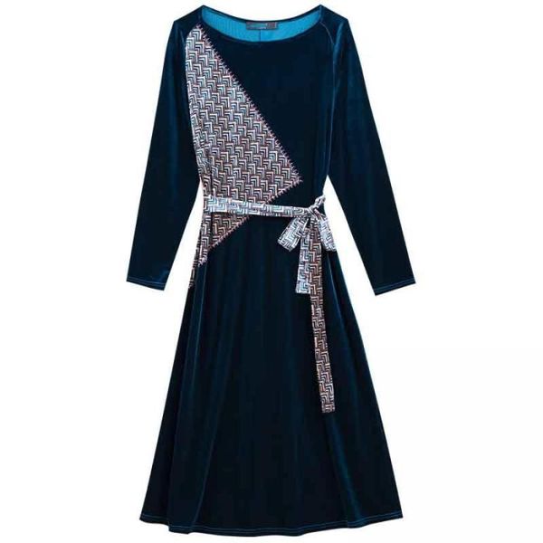 casual dresses splicing elegant vestido festa blue long sleeve dress women sashes robes o-neck robe pull autumn style vestidos, Black;gray
casual dresses splicing elegant vestido festa blue long sleeve dress women sashes robes o-neck robe pull autumn style vestidos, Black;gray