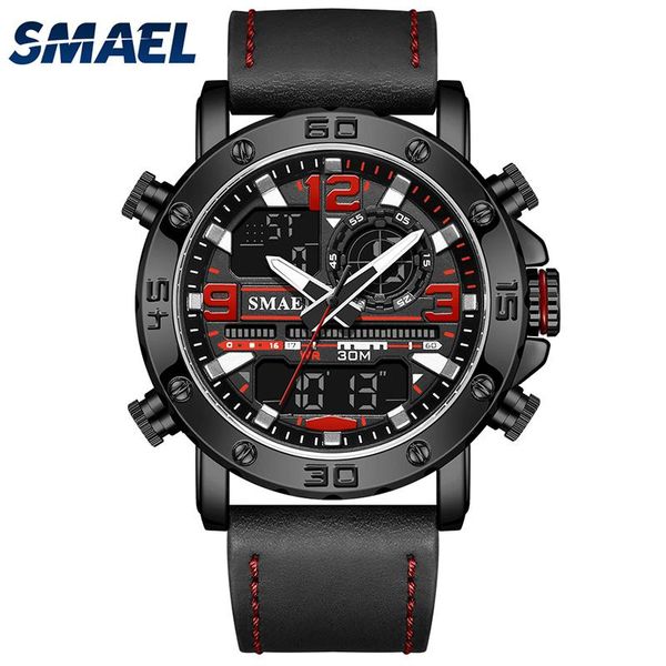 wristwatches quartz watches leather band 30m waterproof clock luminous hands dual display time sl-6011 men's watch wristwatch reloj hom, Slivery;brown
wristwatches quartz watches leather band 30m waterproof clock luminous hands dual display time sl-6011 men's watch wristwatch reloj hom, Slivery;brown