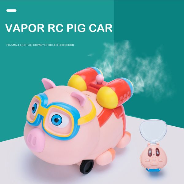 lovely electric remote control toys watch rc pig car vehicle with vapor jet spray sound and led light
lovely electric remote control toys watch rc pig car vehicle with vapor jet spray sound and led light