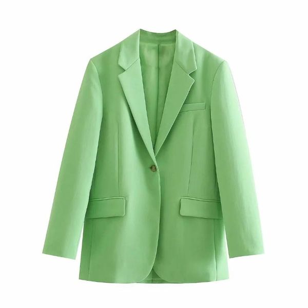 women's suits & blazers pinkou women vintage fresh green blazer notched collar long sleeve pockets jacket female office wear suit ca02, White;black
women's suits & blazers pinkou women vintage fresh green blazer notched collar long sleeve pockets jacket female office wear suit ca02, White;black