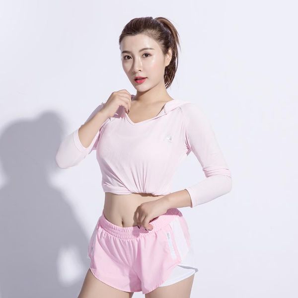 yoga outfits women's sports hoodie running fitness long sleeve moisture wicking and quick-drying split side tie waist, White;red
yoga outfits women's sports hoodie running fitness long sleeve moisture wicking and quick-drying split side tie waist, White;red