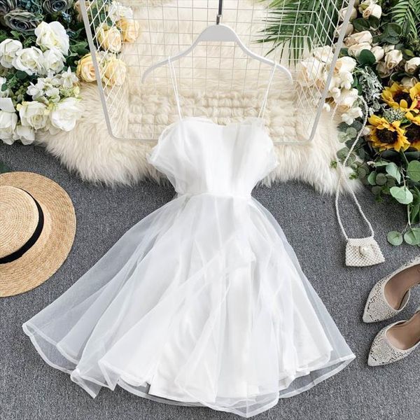 spring summer spaghetti strap womens dress high waist sleeveless mini chiffon elegant women lady female, Black;gray
spring summer spaghetti strap womens dress high waist sleeveless mini chiffon elegant women lady female, Black;gray