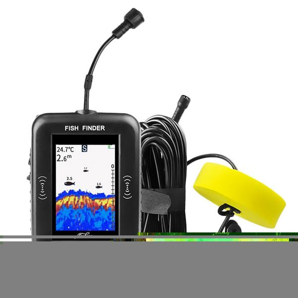 upgraded xf02-c portable fish finder 9m cable sounder alarm 0.6-100m depth fishfinder transducer sensor sonar colorful scre
upgraded xf02-c portable fish finder 9m cable sounder alarm 0.6-100m depth fishfinder transducer sensor sonar colorful scre