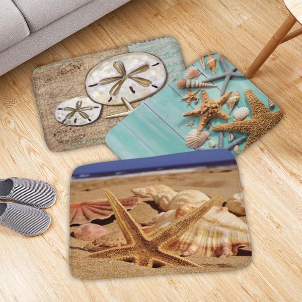 cushion/decorative pillow 40*60cm beach shell starfish bathroom door mat non-slip carpet printed rug washable doormat front floor home decor
cushion/decorative pillow 40*60cm beach shell starfish bathroom door mat non-slip carpet printed rug washable doormat front floor home decor