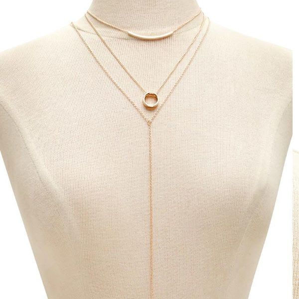 chains spot long tassels brass neck chain geometry collar necklace jewelry accessories xl568 three combinations, Silver
chains spot long tassels brass neck chain geometry collar necklace jewelry accessories xl568 three combinations, Silver