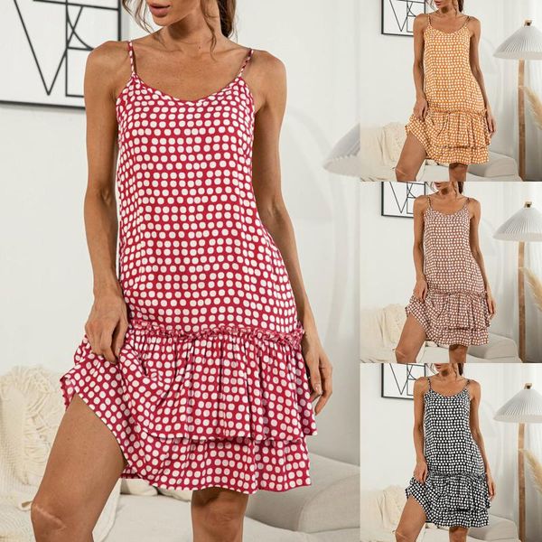 casual dresses halter asymmetrical ruffles tank polka dot dress women off shoulder summer 2021 bohemian beach ladies sundress, Black;gray
casual dresses halter asymmetrical ruffles tank polka dot dress women off shoulder summer 2021 bohemian beach ladies sundress, Black;gray