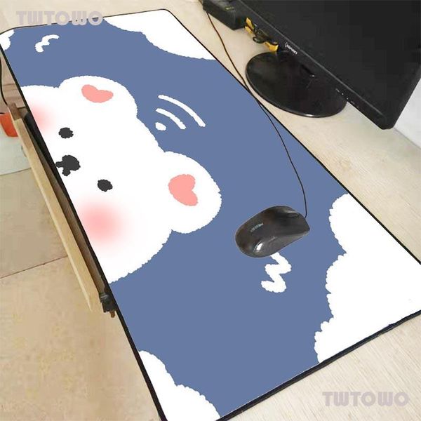 mouse pads & wrist rests cute white bear pad mousepad gamer big computer mat office desk keyboard mause for game
mouse pads & wrist rests cute white bear pad mousepad gamer big computer mat office desk keyboard mause for game