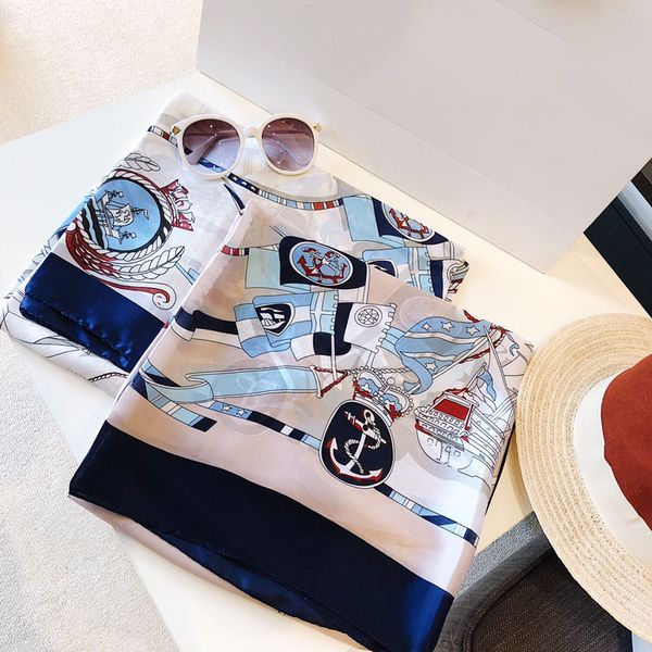 high quatity twill silk scarfs for women designer fashion scarves sunscreen square scarf plaid hijab shawl pashmina wrap poncho headband, Blue;gray
high quatity twill silk scarfs for women designer fashion scarves sunscreen square scarf plaid hijab shawl pashmina wrap poncho headband, Blue;gray