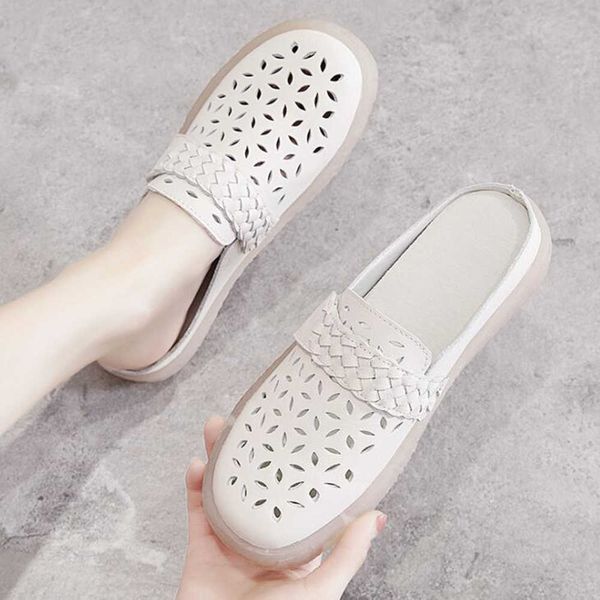 fashion non-slip soft bottom muller shoe's spring summer slippers female lazy flat baotou half qq779 210625, Black
fashion non-slip soft bottom muller shoe's spring summer slippers female lazy flat baotou half qq779 210625, Black