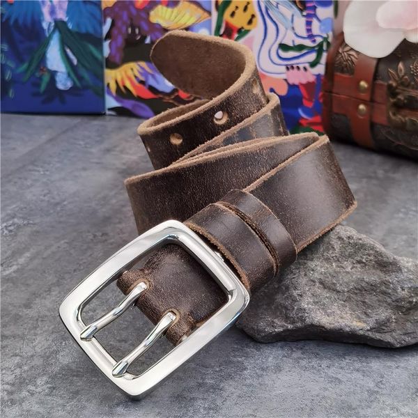 belts 3.8cm double pin stainless steel belt buckle thick leather men luxury men's ceinture wide sbt0017, Black;brown
belts 3.8cm double pin stainless steel belt buckle thick leather men luxury men's ceinture wide sbt0017, Black;brown