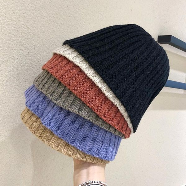 wide brim hats autumn and winter knitted fisherman hat korean version of the wool hood japanese net red solid color fashion wild basin cap, Blue;gray
wide brim hats autumn and winter knitted fisherman hat korean version of the wool hood japanese net red solid color fashion wild basin cap, Blue;gray