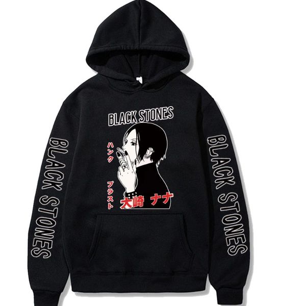 men's hoodies & sweatshirts nana osaki japanese anime hoodie casual loose print cloth unisex, Black
men's hoodies & sweatshirts nana osaki japanese anime hoodie casual loose print cloth unisex, Black