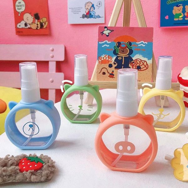 storage bottles & jars 55ml cartoon cat refillable liquid spray alcohol bottle lovely plastic perfume cosmetics container
storage bottles & jars 55ml cartoon cat refillable liquid spray alcohol bottle lovely plastic perfume cosmetics container