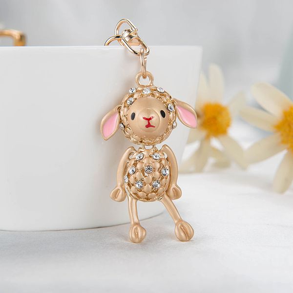 European and American hot-selling metal dumb gold lamb keychain female bag exquisite small gift keychain pendant
European and American hot-selling metal dumb gold lamb keychain female bag exquisite small gift keychain pendant