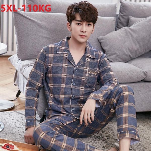 men's sleepwear spring men plaid dot pajamas sets soft long sleeve and pants casual homewear plus size 4xl 5xl loose pijamas 48, Black;brown
men's sleepwear spring men plaid dot pajamas sets soft long sleeve and pants casual homewear plus size 4xl 5xl loose pijamas 48, Black;brown