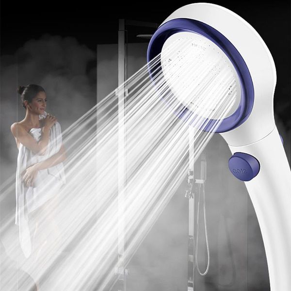 1pc handheld shower head high pressure with switch on/off button adjustable spa detach for bathroom
1pc handheld shower head high pressure with switch on/off button adjustable spa detach for bathroom