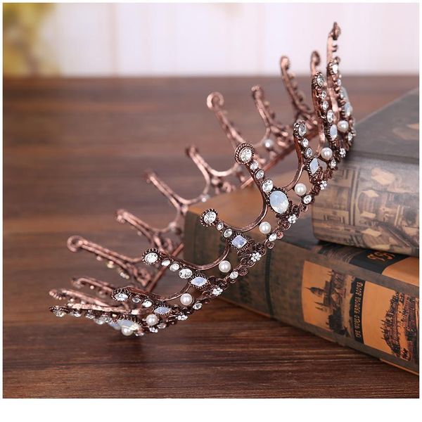 vintage queen wedding crown headdress rhinestone crystal crown bridal headdress round crown tiara wedding hair acc qylykb
vintage queen wedding crown headdress rhinestone crystal crown bridal headdress round crown tiara wedding hair acc qylykb