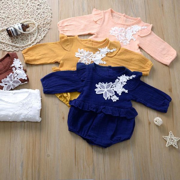 rompers born baby girl clothes toddler infant girls flowers lace romper jumpsuit outfits clothing, Blue
rompers born baby girl clothes toddler infant girls flowers lace romper jumpsuit outfits clothing, Blue