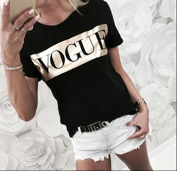 golden vogue letter print t shirt women short sleeve o neck loose tshirt summer women causal tee shirt camisetas mujer, White
golden vogue letter print t shirt women short sleeve o neck loose tshirt summer women causal tee shirt camisetas mujer, White