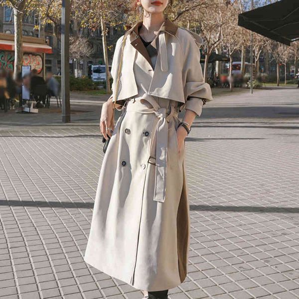 women's trench coats korean-style women's trench coat, casual office long patchwork fashion, double breasted belt, mostly female,, Tan;black
women's trench coats korean-style women's trench coat, casual office long patchwork fashion, double breasted belt, mostly female,, Tan;black
