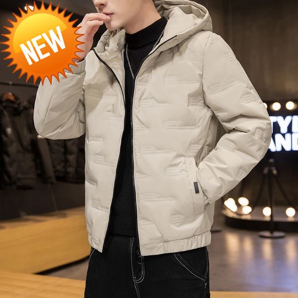 men's zipper high collar casual thick coat warm jacket cotton padded clothing, Black
men's zipper high collar casual thick coat warm jacket cotton padded clothing, Black