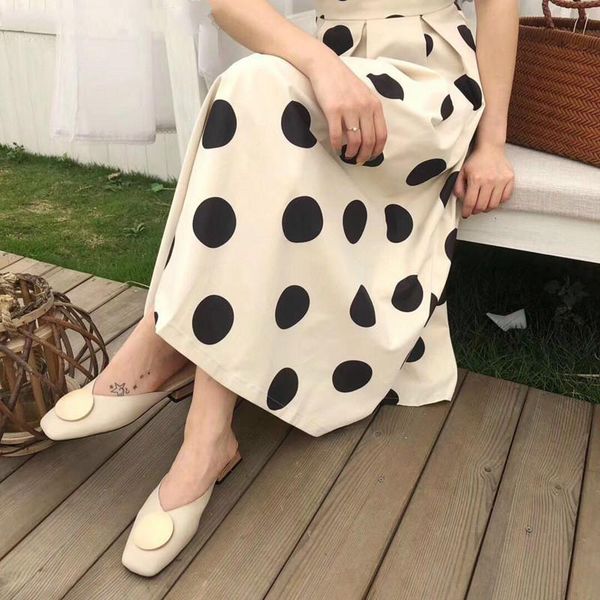 slippers 2021 spring korean women baotou half slip on flat heel casual shoes british buckle slides wooden block heels, Black
slippers 2021 spring korean women baotou half slip on flat heel casual shoes british buckle slides wooden block heels, Black