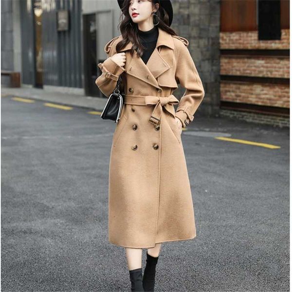 slim winter wool women long coat woolen office lady turn-down collar overcoat outerwear 201102, Black
slim winter wool women long coat woolen office lady turn-down collar overcoat outerwear 201102, Black