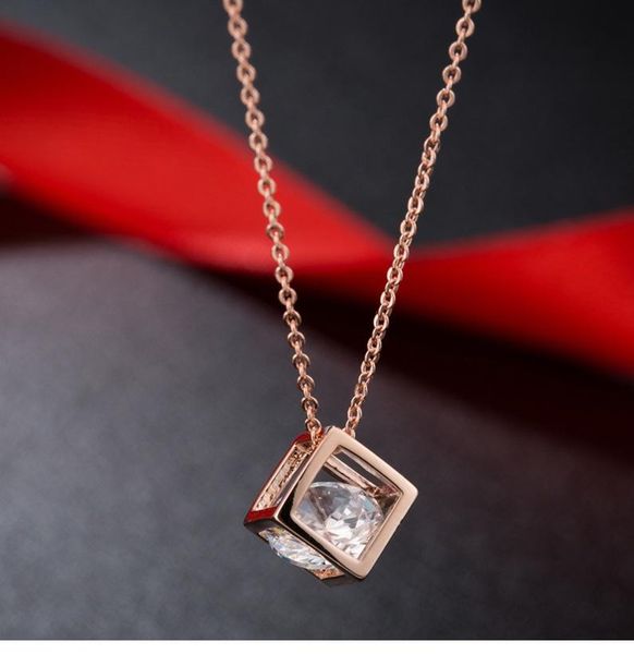 chains korean version of the square couple necklace pendant personality simple clavicle adjustable chain wholesale, Silver
chains korean version of the square couple necklace pendant personality simple clavicle adjustable chain wholesale, Silver