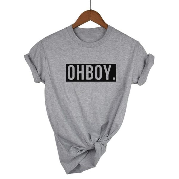 women's t-shirt women ohboy letter print t shirt summer streetwear short sleeves hip basic tee harajuku plus size cotton women ohb, White
women's t-shirt women ohboy letter print t shirt summer streetwear short sleeves hip basic tee harajuku plus size cotton women ohb, White