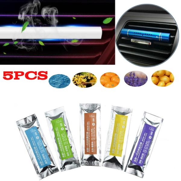 car air freshener durable and practical vent clip perfume diffuser fragrances refills- 5 aroma sticks
car air freshener durable and practical vent clip perfume diffuser fragrances refills- 5 aroma sticks
