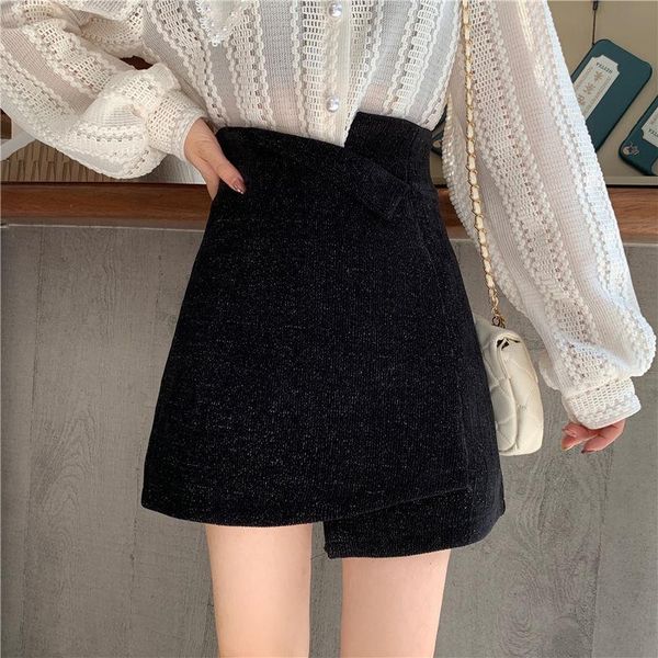 2021 new autumn winter high waist corduroy mini skirt women korean streetwear irregular chic short a-line skirts 2 colors y108, Black
2021 new autumn winter high waist corduroy mini skirt women korean streetwear irregular chic short a-line skirts 2 colors y108, Black