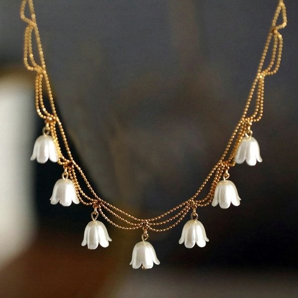 2021 new natural jewelry fashion vintage valley lily flower chokers necklaces for women gift, Silver
2021 new natural jewelry fashion vintage valley lily flower chokers necklaces for women gift, Silver