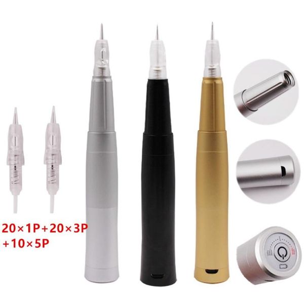 tattoo guns kits wireless using permanent makeup pen machine eyebrow lip build in battery handpiece with 50pcs needles
tattoo guns kits wireless using permanent makeup pen machine eyebrow lip build in battery handpiece with 50pcs needles