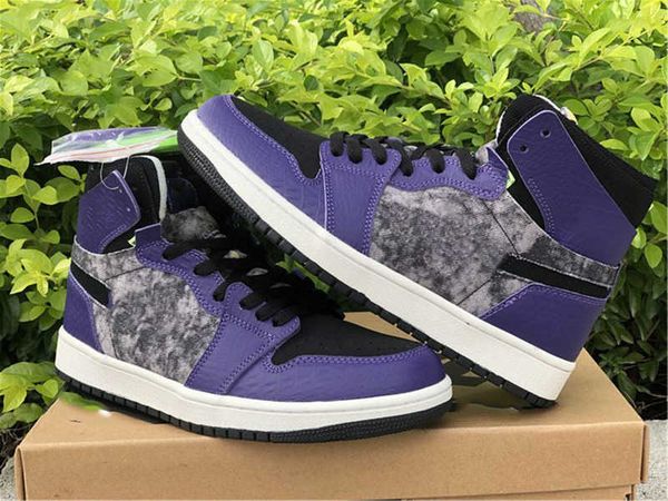 genuine jumpman 1 men's women's basketball shoes purple black grey color matching sports shoelaces shoebox full size shipping 36--
genuine jumpman 1 men's women's basketball shoes purple black grey color matching sports shoelaces shoebox full size shipping 36--