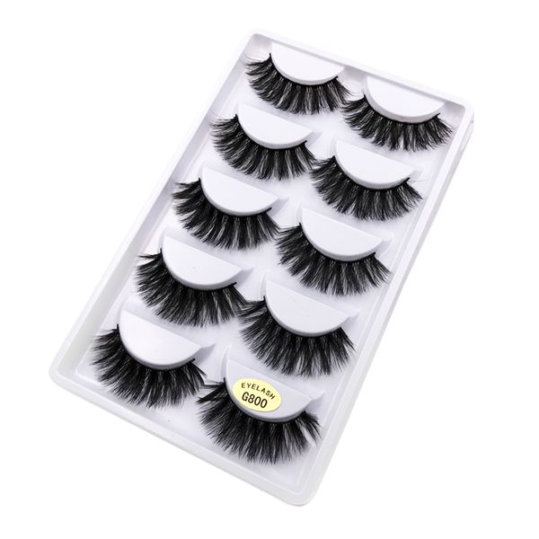 5 pairs natural false eyelash 3d extensions eyelashes invisible band natural long black full strip reusable makeup fake eye lash
5 pairs natural false eyelash 3d extensions eyelashes invisible band natural long black full strip reusable makeup fake eye lash