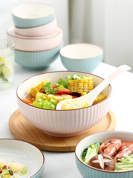 bowls single household ceramic creative personality bowl plate student instant noodle simple soup nordic cute girl heart
bowls single household ceramic creative personality bowl plate student instant noodle simple soup nordic cute girl heart